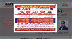 Desktop Screenshot of aknclasses.com
